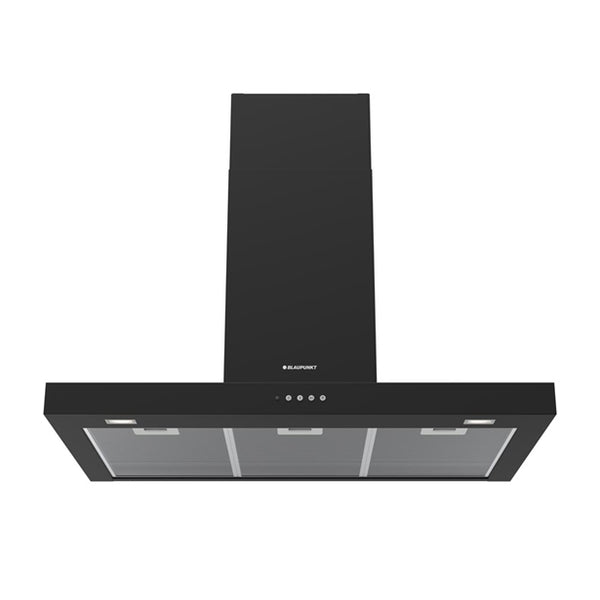 Blaupunkt 90cm Wall Mounted Canopy Rangehood And Flue (Black Stainless Steel)