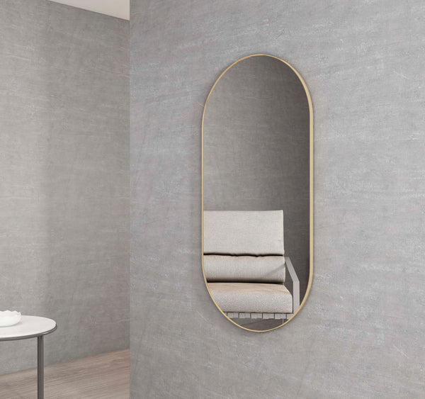 Noosa 900x450 Metal Frame Mirror