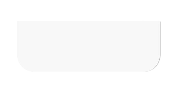 Bondi 1500x460x20 Top No Hole