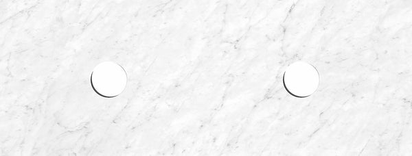 Natural Carrara Marble 1500x465x18 Top