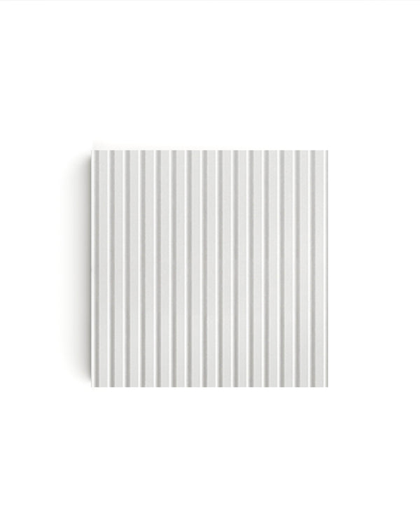 Noosa Matte White Fluted Sample Board
