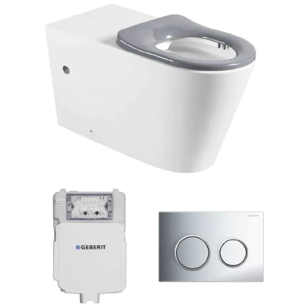 Wellness Care WF Pan Geberit (Button Order Separately)