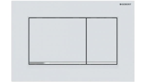 Sigma Dual Flush Button Sq MW