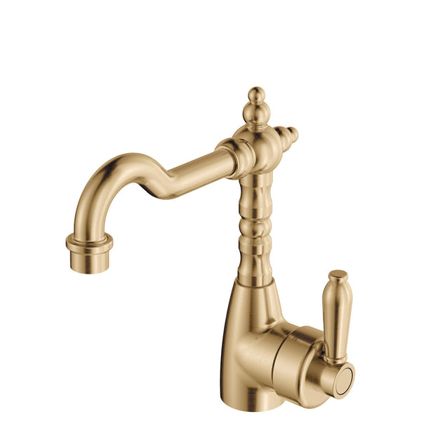 ELEANOR Basin Mixer with Shepherds Crook