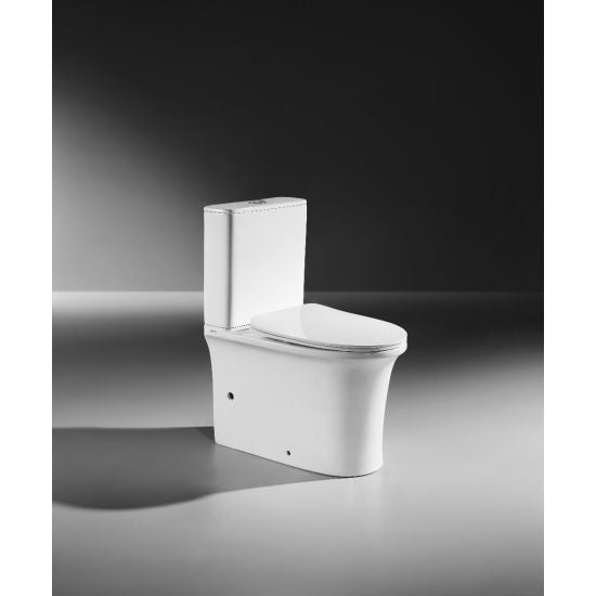 Arrow Orzo 654*398*810mm Dual Flush Washdown Two-piece Ceramic Toilet Suite Soft Closed Seat