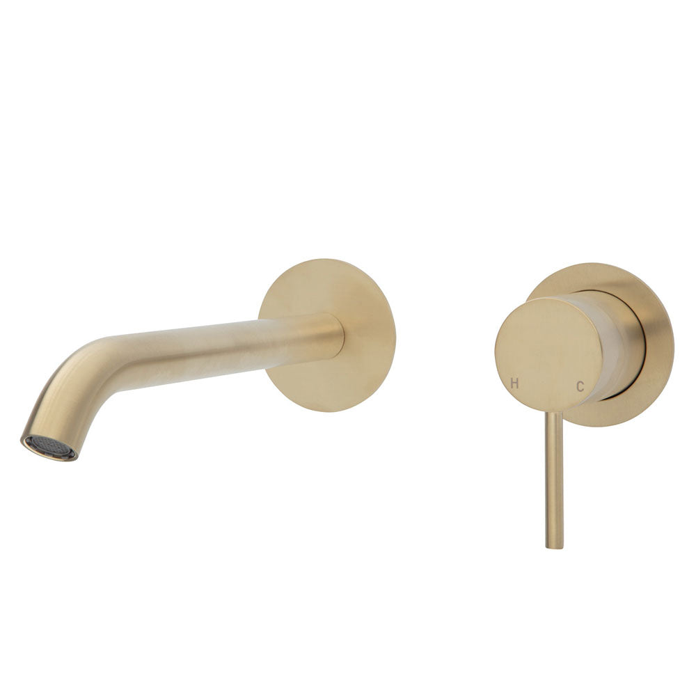 KAYA Basin/Bath Wall Mixer 200mm Outlet Set Plates