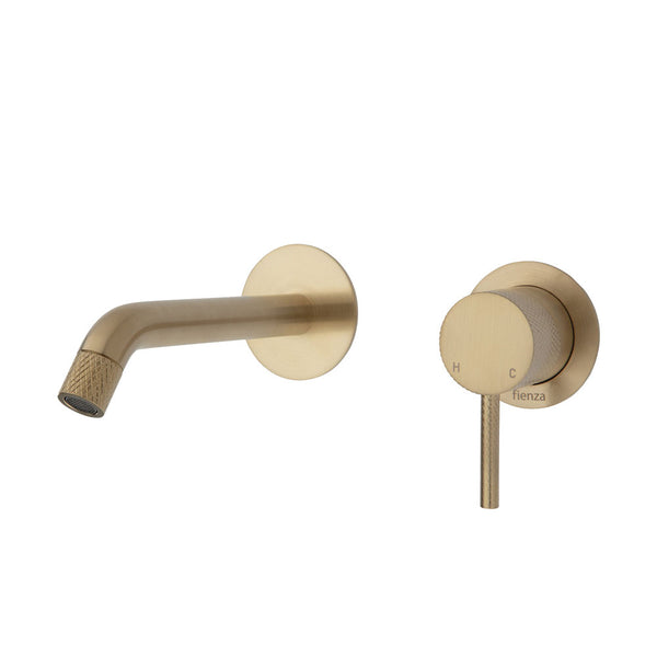 AXLE Basin/Bath Wall Mixer with 160mm Outlet Round Plates