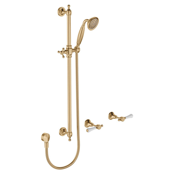 LILLIAN Lever Rail Shower Set with Handle