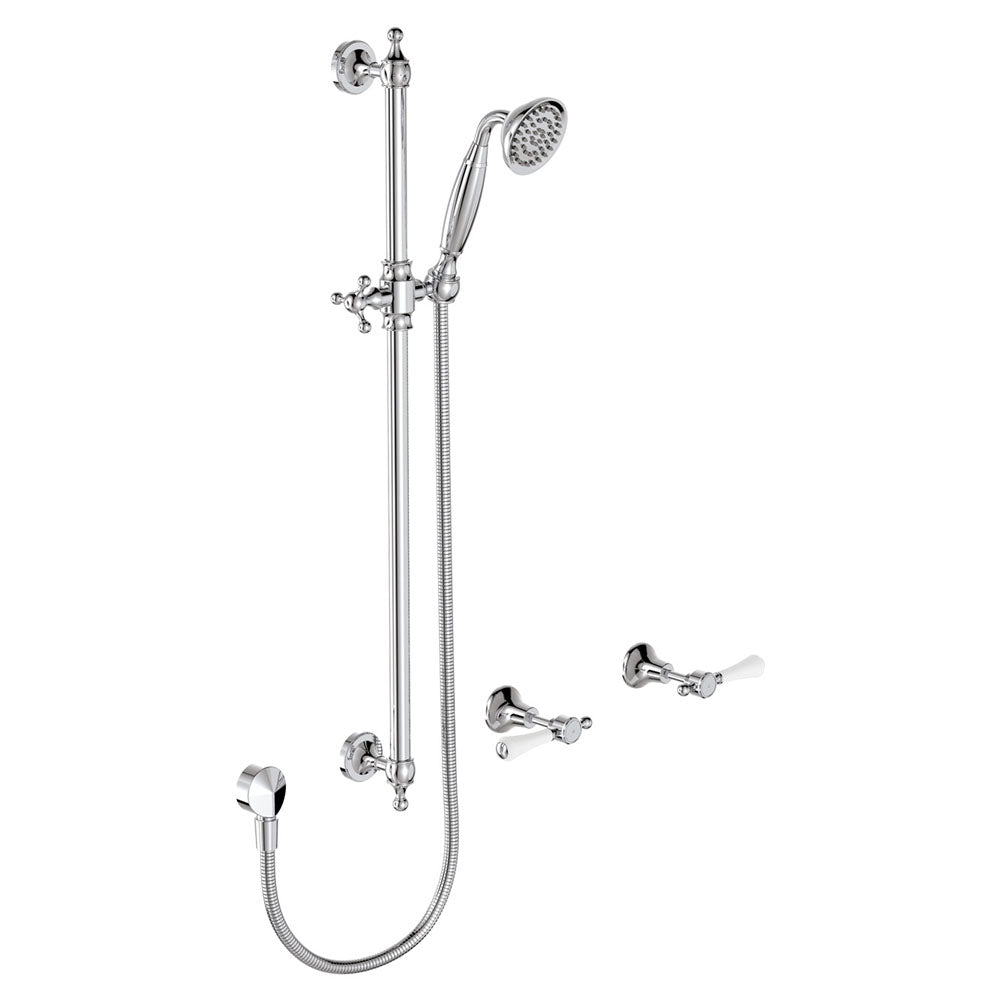 LILLIAN Lever Rail Shower Set with Handle