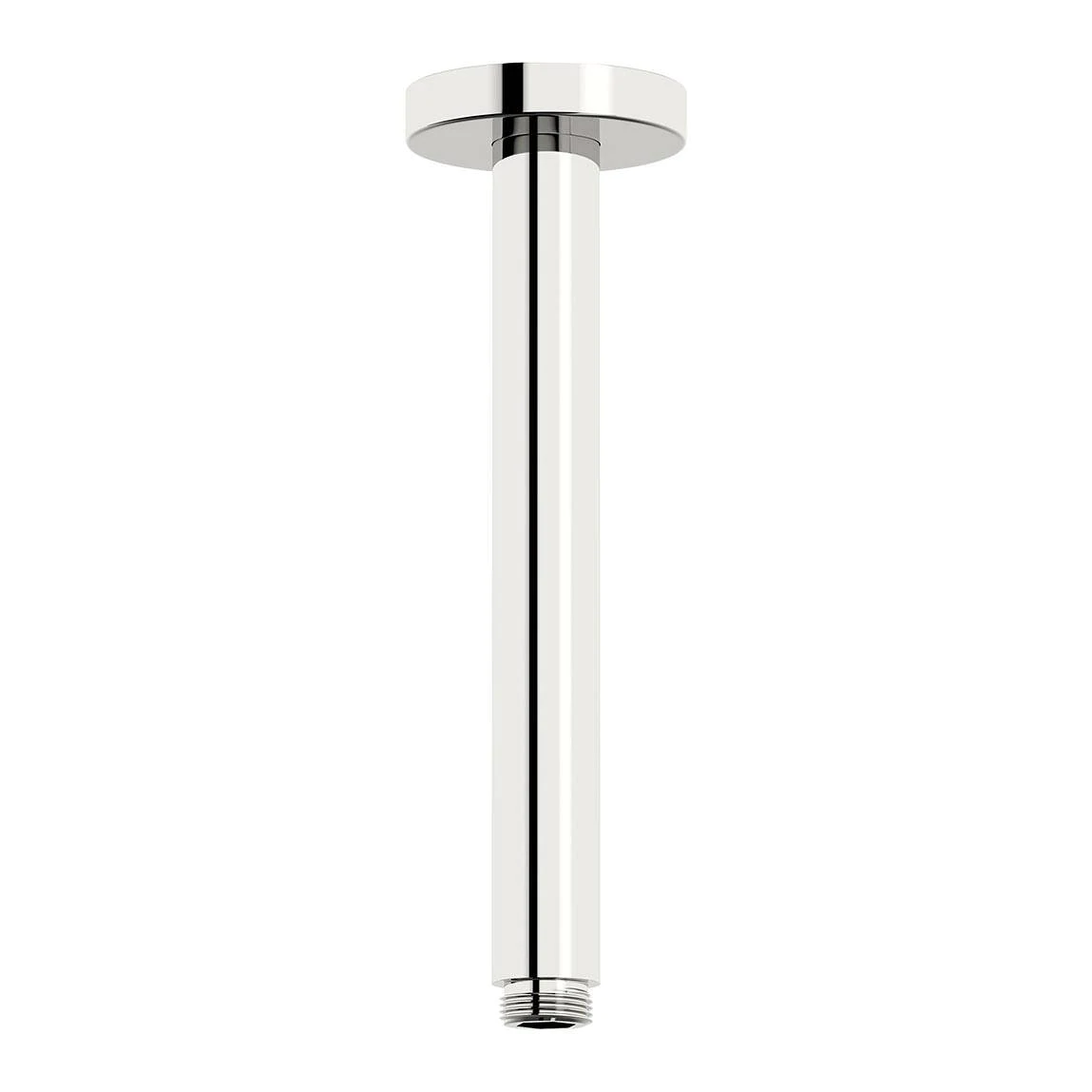 Round Vertical Shower Arm