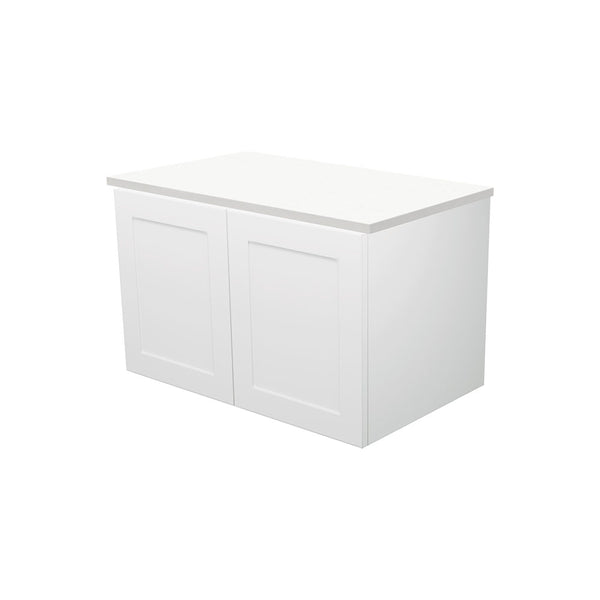 Mila 750 Wall-Hung Cabinet, Left Drawer