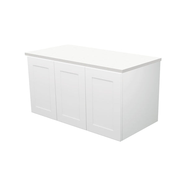 Mila 900 Wall-Hung Cabinet, Left Drawer