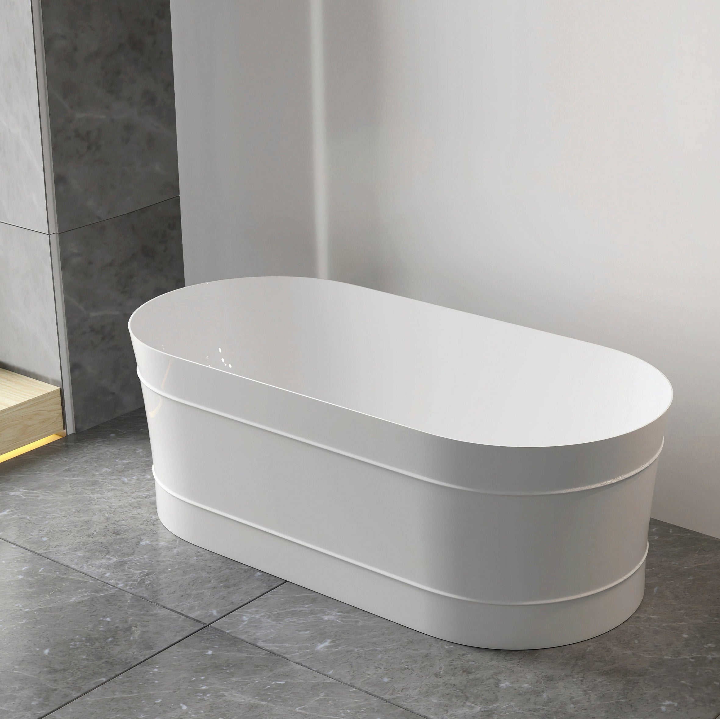 BONDI 1500mm GLOSS WHITE BATH