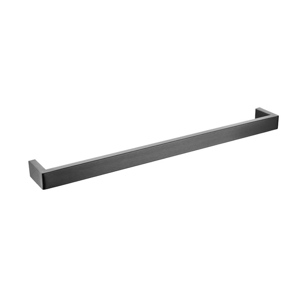 Cavallo Square Single Towel Rail 600mm