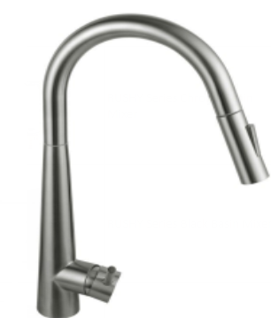 Round 360° Swivel Pull Out Smart Touch Kitchen Sink Mixer Tap