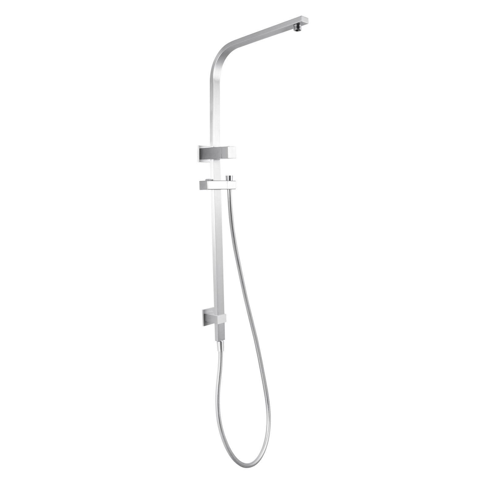 Square Shower Station without Showers Head and Handheld Shower(Stainess Steel Hose)