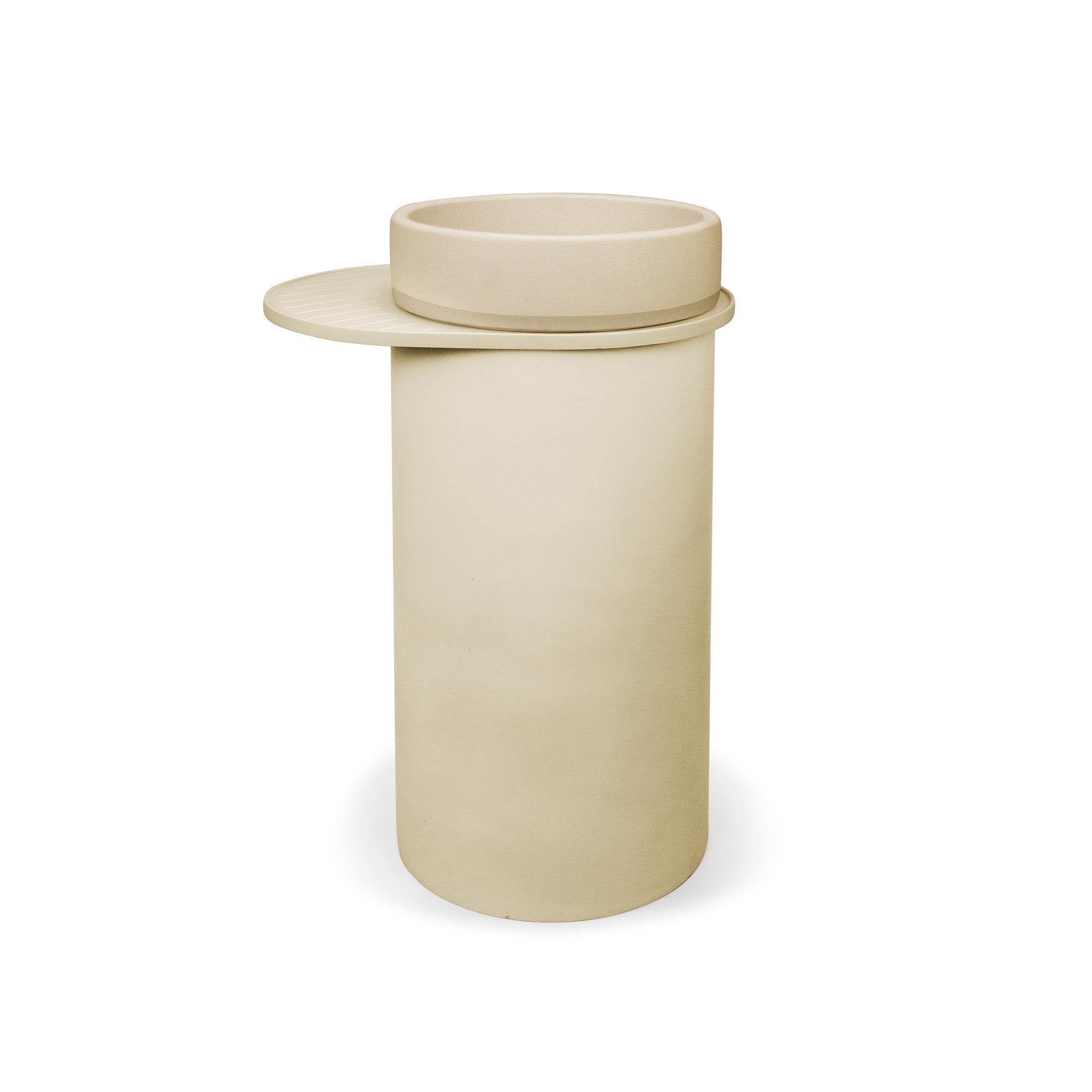 Cylinder - Bowl Two Tone Basin (Blush Pink)