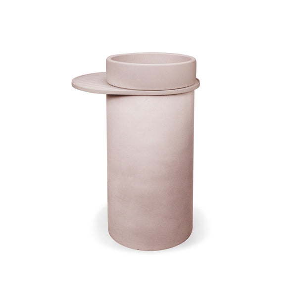 Cylinder - Bowl Basin (Blush Pink)