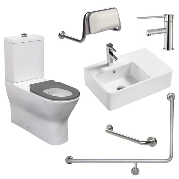 Accessible DELTA Care Kit Left Rail Right Basin