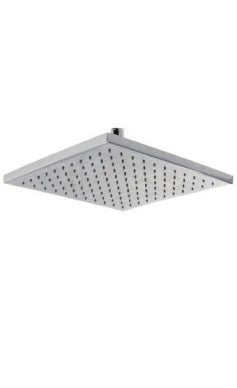 Square Brass Rainfall Shower Head 300mm