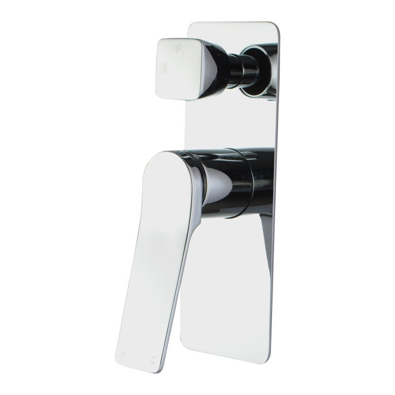 RUSHY Series Square Wall  Mixer With Diverter