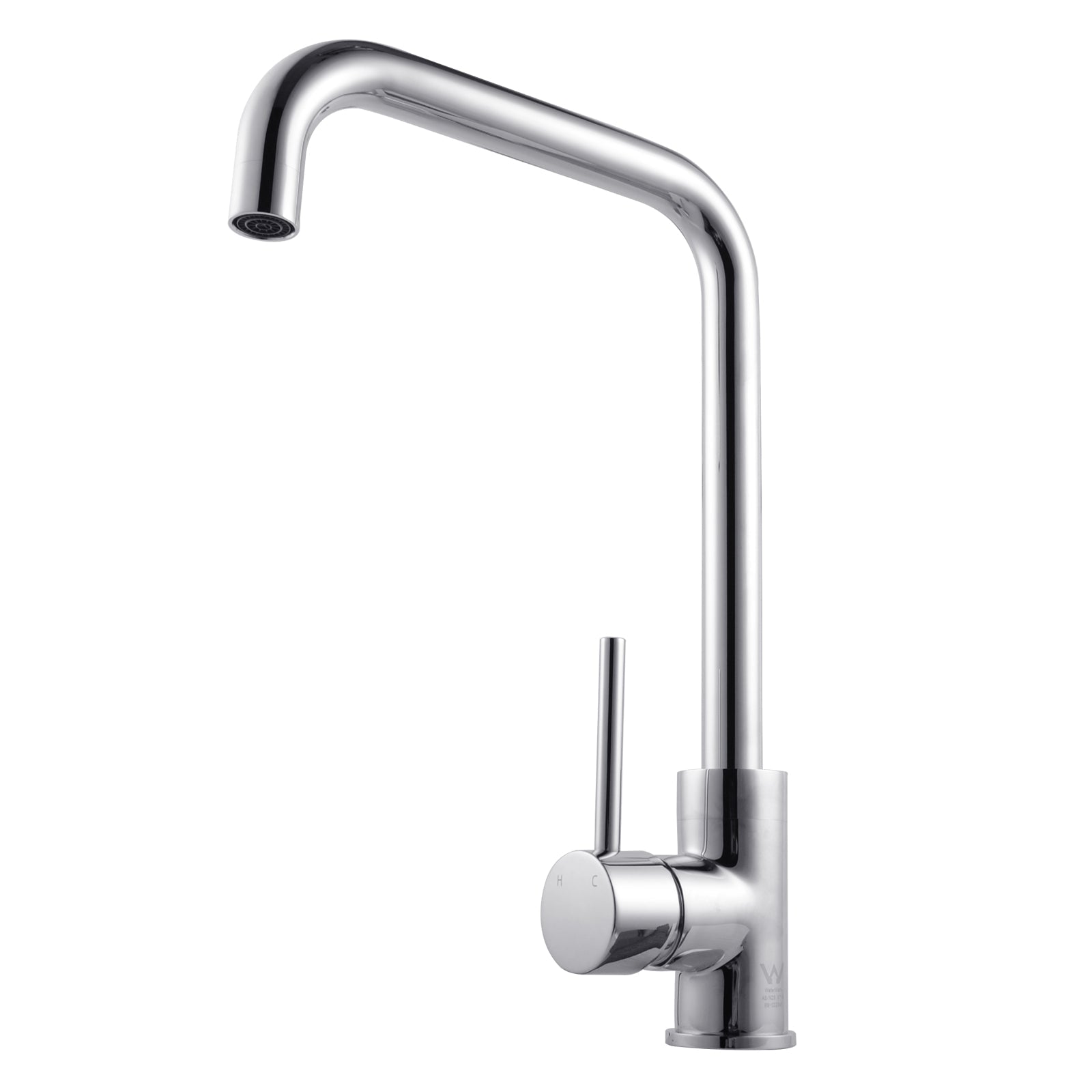 Electroplated Brass Swivel Spout Kitchen Mixer Tap