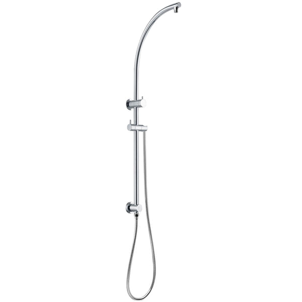 Round Shower Station without Showers Head and Handheld Shower(Stainless Steel Hose)