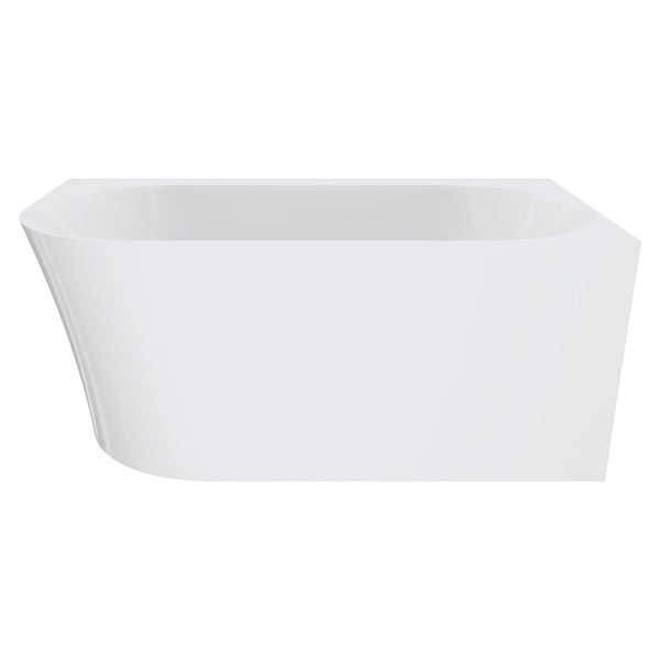 CHLOE 1400 Acrylic Corner Bath Left Hand Gloss White 1400 x 750 x 600 mm