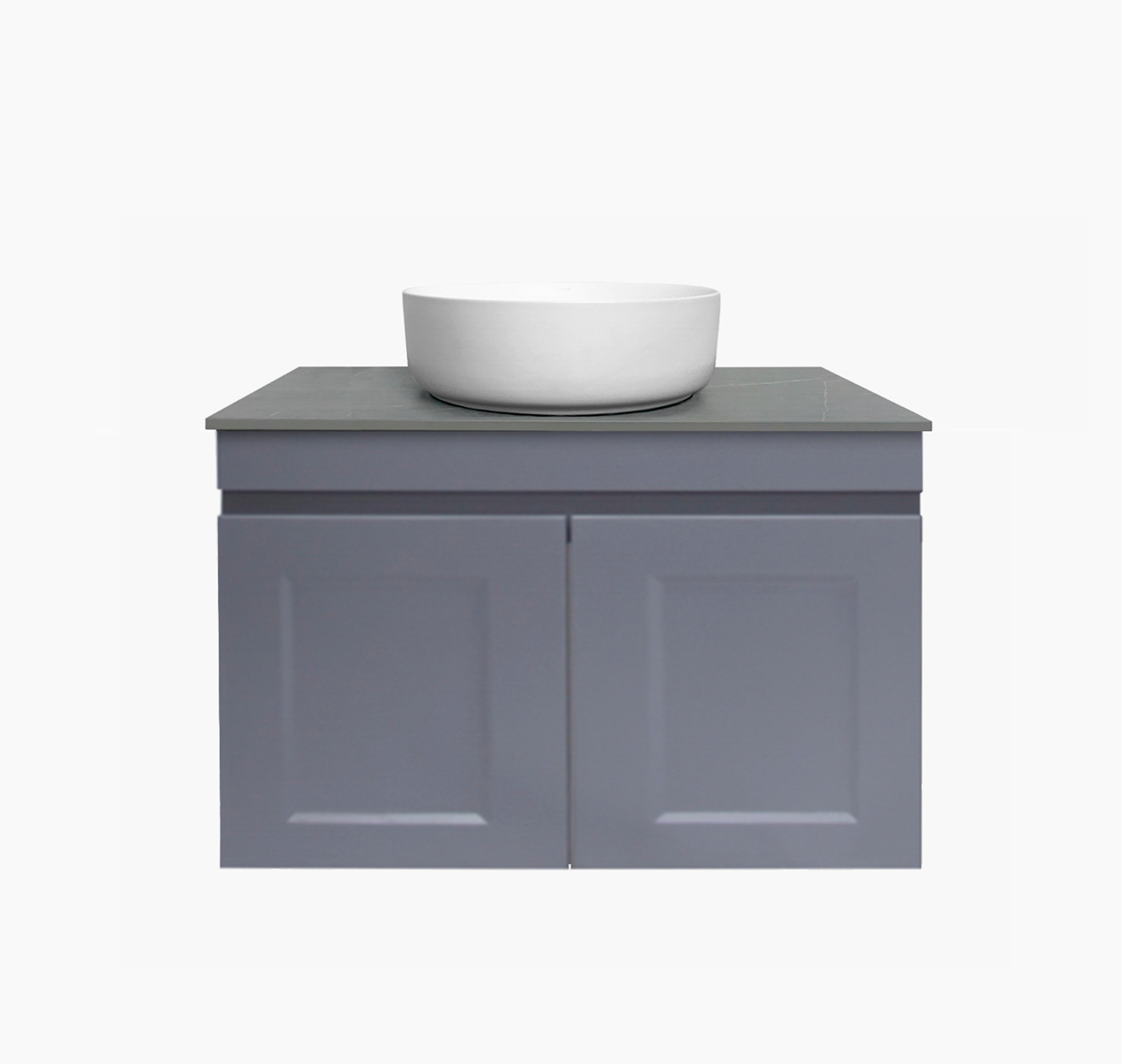 Hampton Matte Grey Cabinet 60