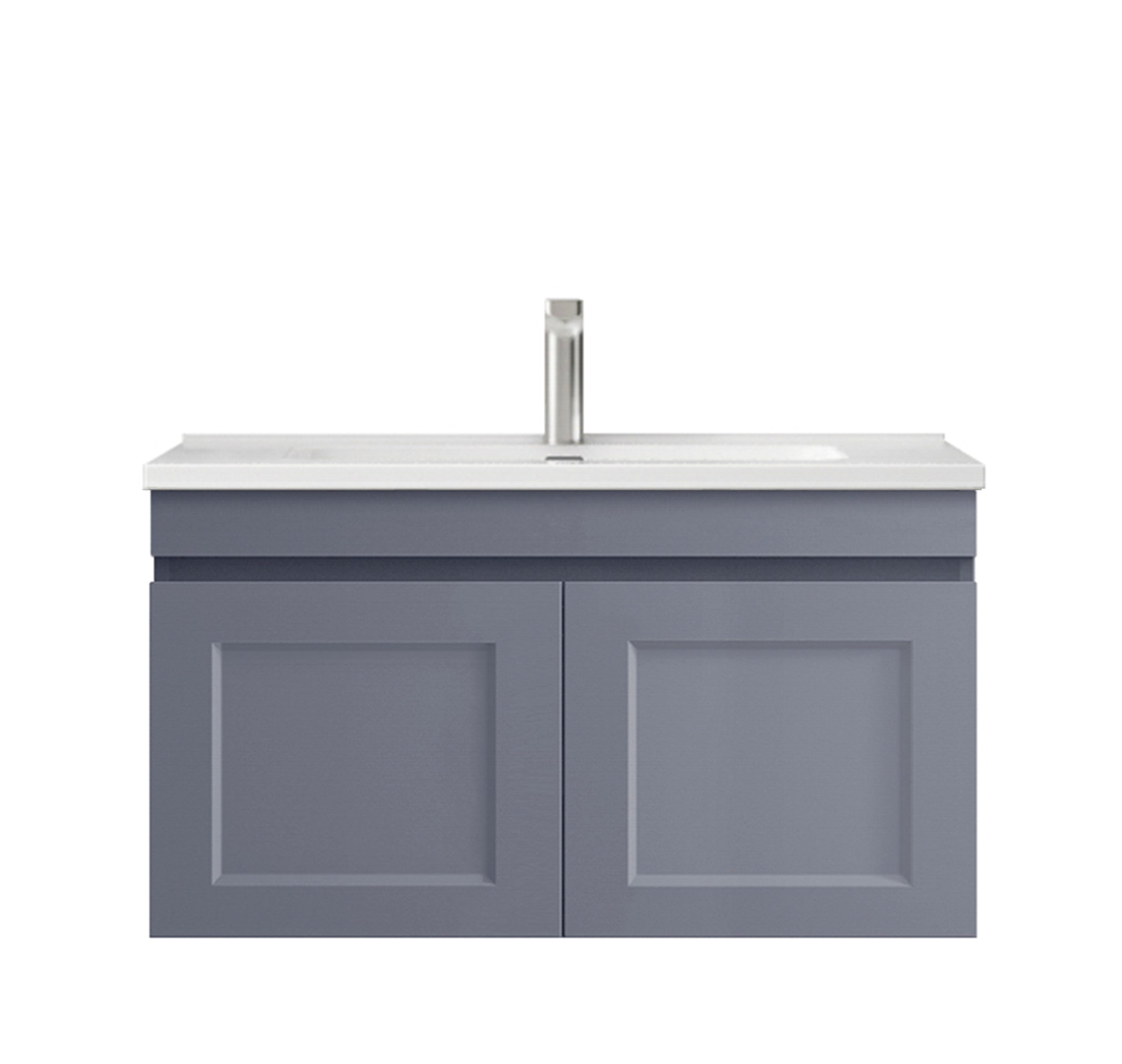 Hampton Matte Grey Cabinet 75