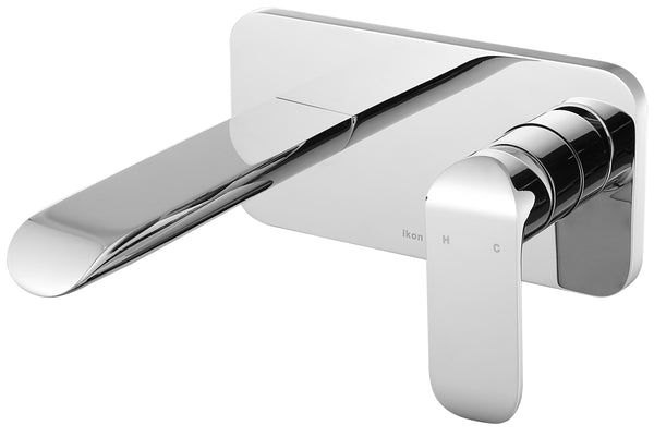 KARA Wall Basin Mixer with Spout