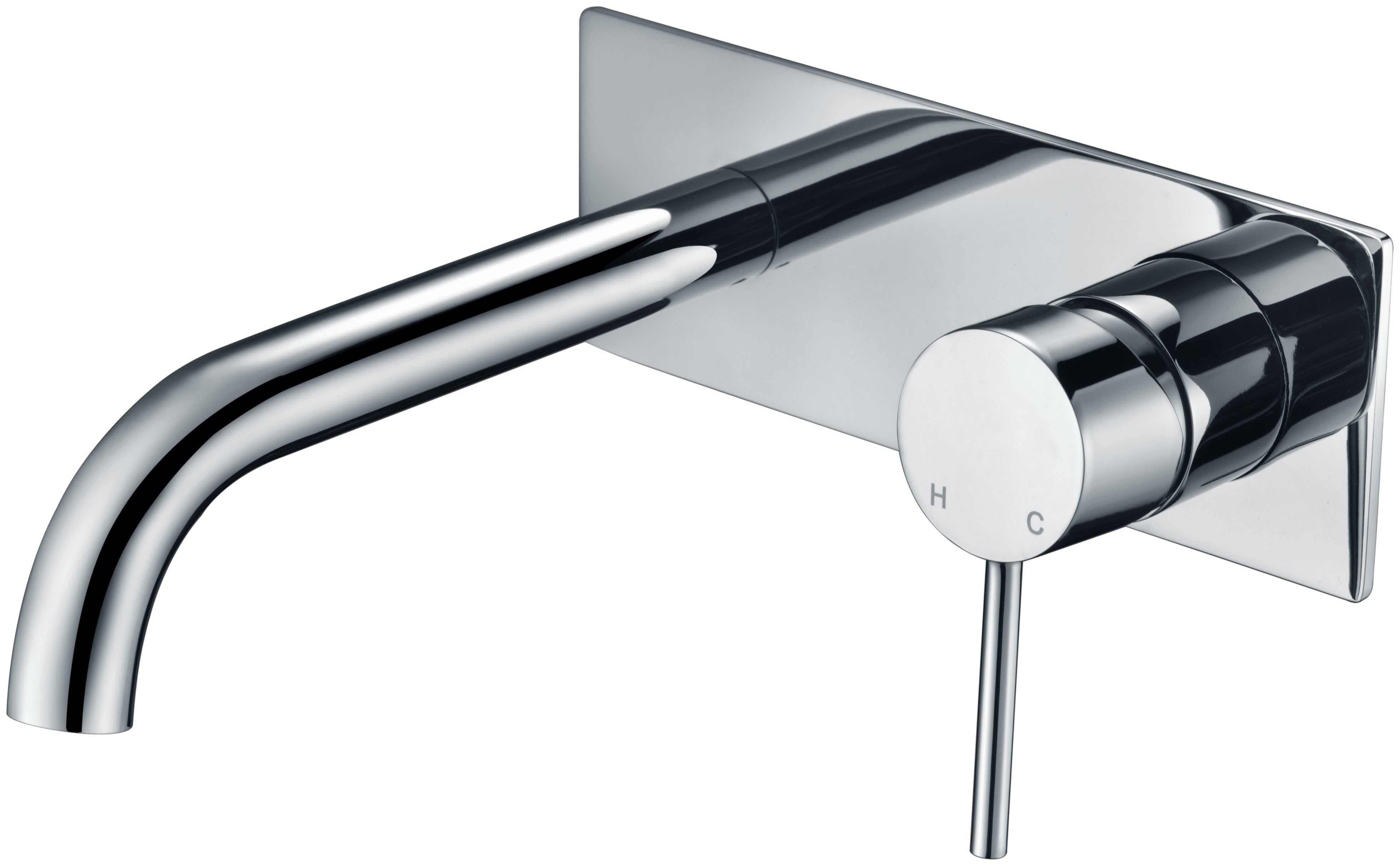 HALI Wall Basin Mixer with Spout