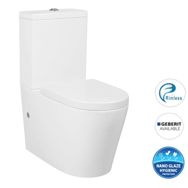 Alzano Rimless Toilet STD Seat