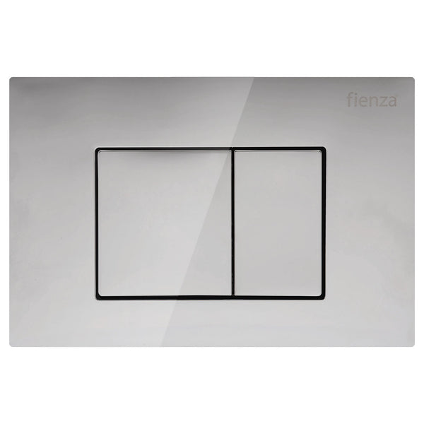 RT Matte Black Square Button Plate RT