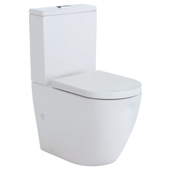 KOKO BTW P Trap Toilet Suite 4 Star 4.5L/3L Matte White