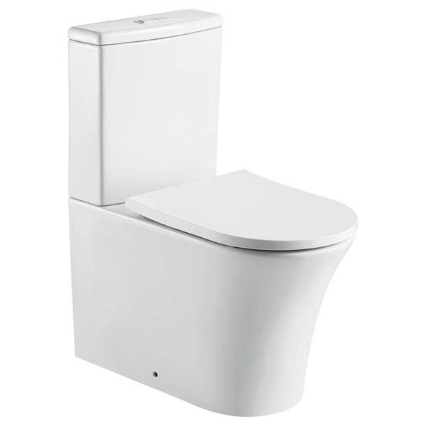 CHLOE BTW P Trap WELS 4 Star 4.5L/3L Toilet Suite (Luciana MK2)
