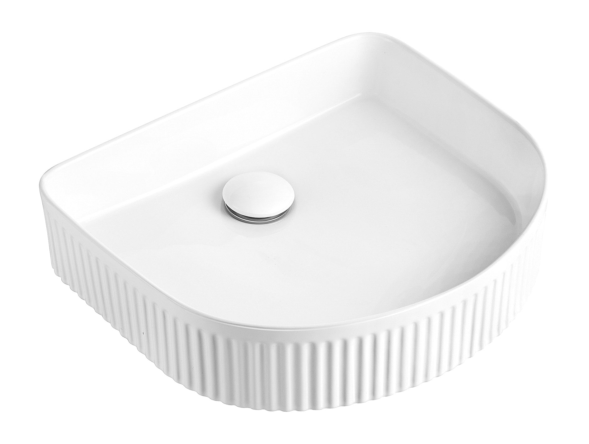 Archie Fluted Basin 415x365x100