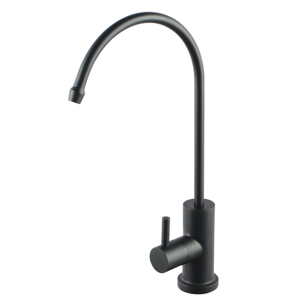 Round  Drinking Water Filter Tap RO Tap 360° Swivel Stainless Steel