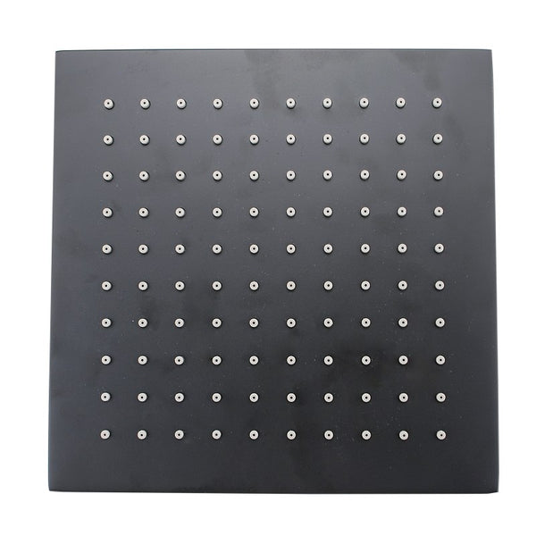 Square Rainfall Brass Shower Head 200mm