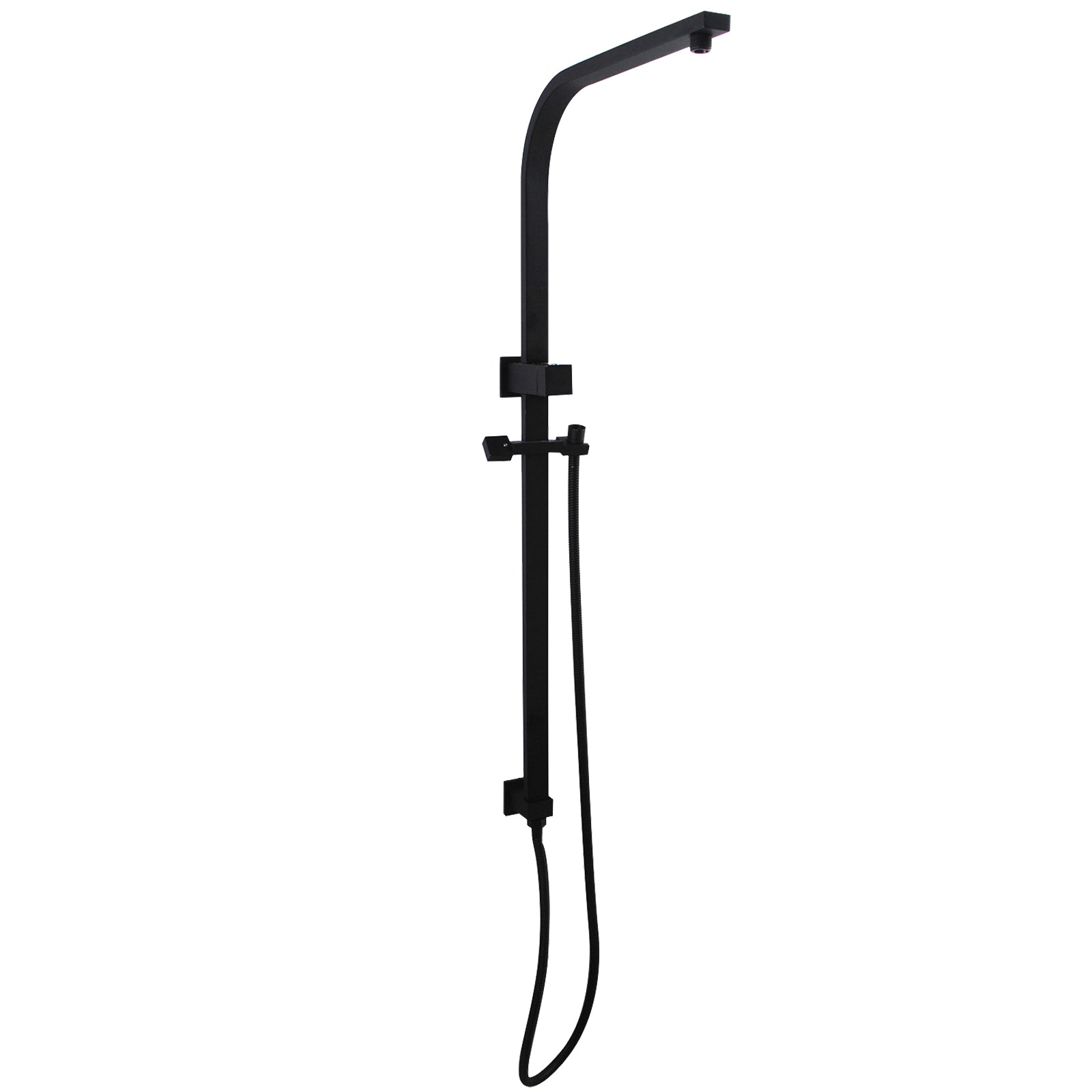 Square Shower Station without Showers Head and Handheld Shower(Stainess Steel Hose)