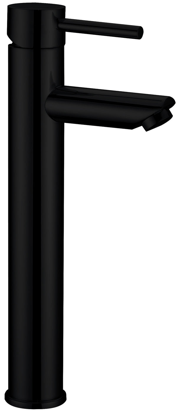 Otus High Rise basin mixer in black