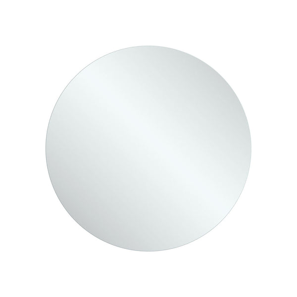 Mirror Round Pencil Edge 700x 700mm 5mm Glass Glue On No Brkt or Vinyl Back