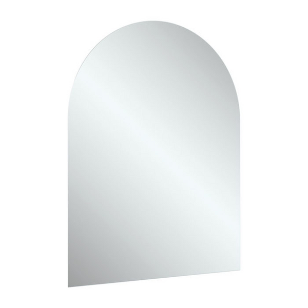 Mirror Arch Pencil Edge 750x 975mm 5mm Glass Glue On No Brkt or Vinyl Back