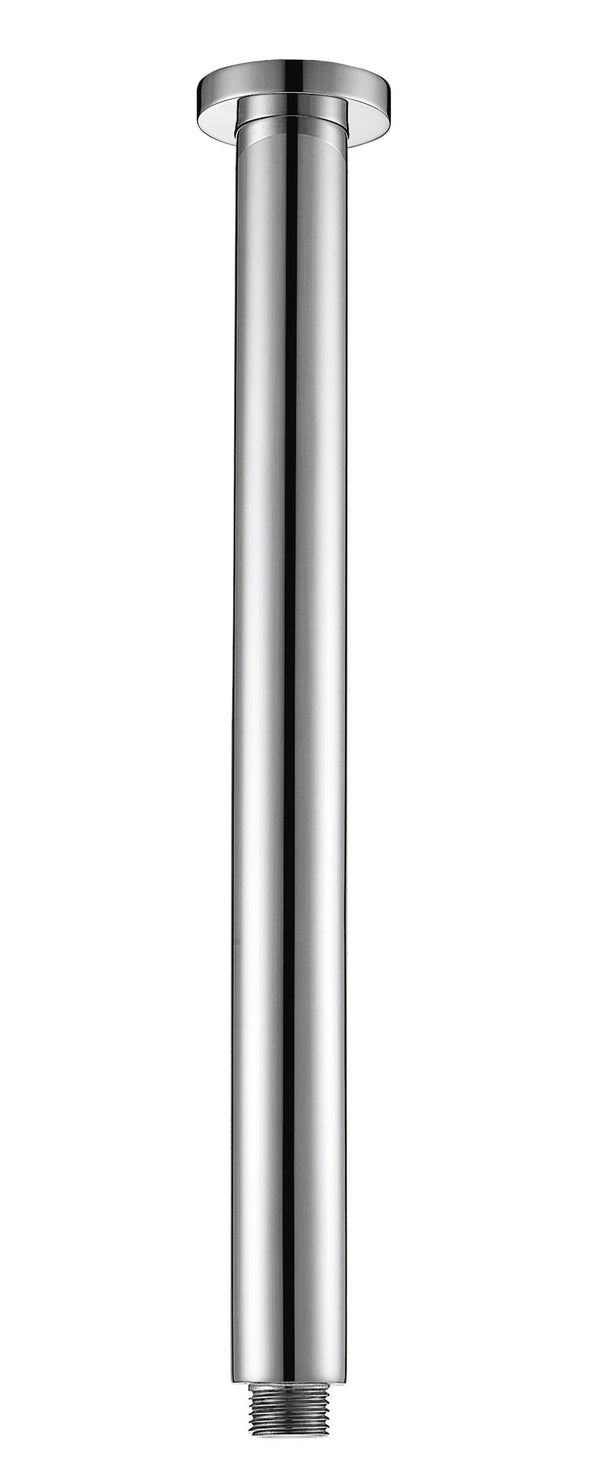 Round Vertical Shower Arm