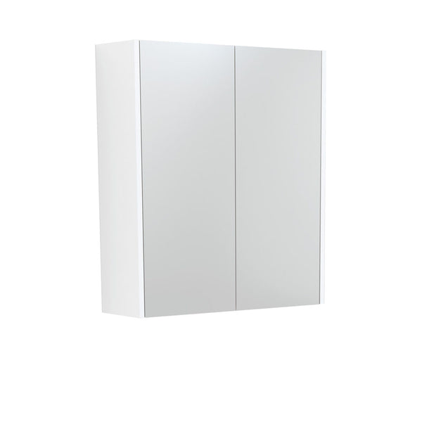 UNIVERSAL Mirror Cabinet 600 with Satin White Side Panels