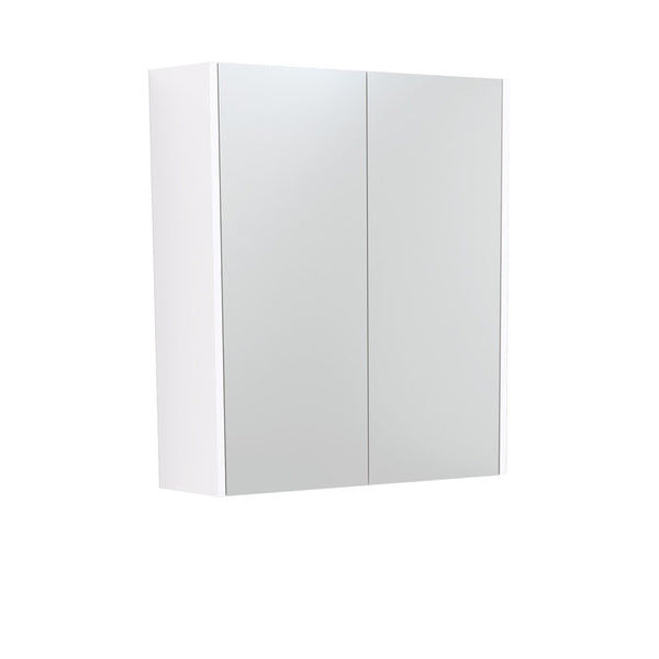 UNIVERSAL Mirror Cabinet 600 with Gloss White Side Panels