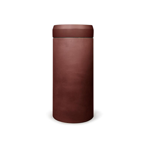 Cylinder with Tray - Prism Circle Basin (Clay,Blush Pink)