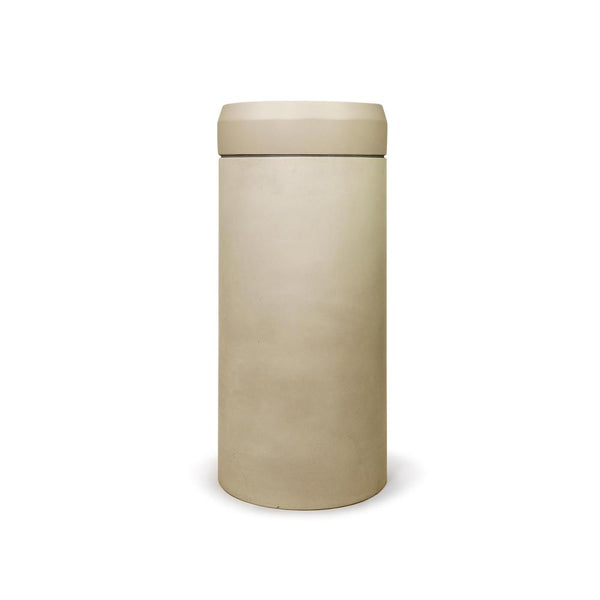 Cylinder with Tray - Prism Circle Basin (Custard,Blush Pink)