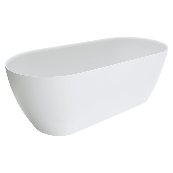 KAYA Lightweight Resin Stone Bath 1700x800x575mm Slim Wall