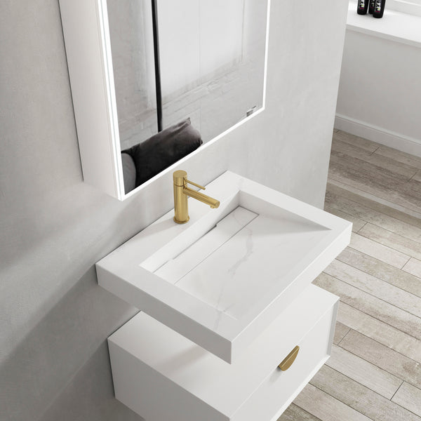 Moonlight Wall Hung Basin 600